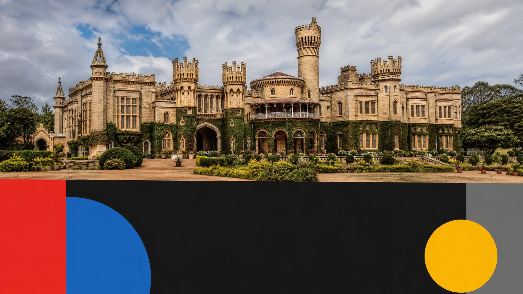 Explora esta residencia real neotudor de 1878. Contempla la colección de arte de la dinastía Wadiyar y recorre 45,000 pies cuadrados de salones históricos.